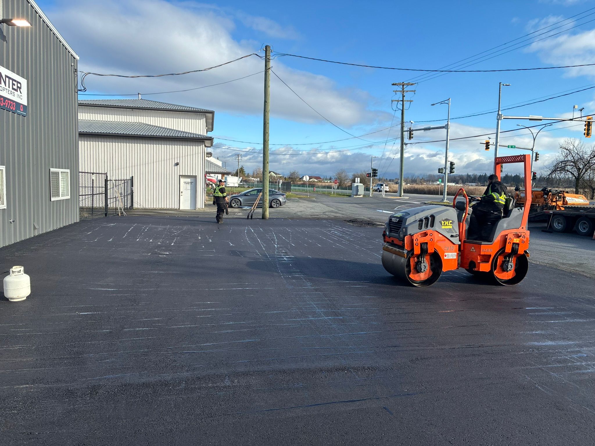 Professional paving credentials